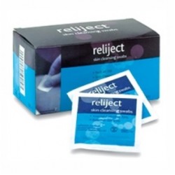 Reliject Pre-Injection Swabs Skin Cleansing X100